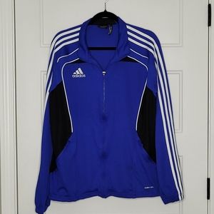 ADIDAS MENS TRACK JACKET CLIMACOOL  LARGE